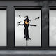 Caravelshop Αυτοκόλλητο Βιτρίνας Διακοσμητικό Halloween 1.8x1.3m SS 7605-3 1τμχ