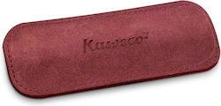 Kaweco Leather Pen Holder Suitable for 2 Pens Red