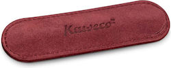 Kaweco Leather Pen Holder Suitable for 1 Pen Red