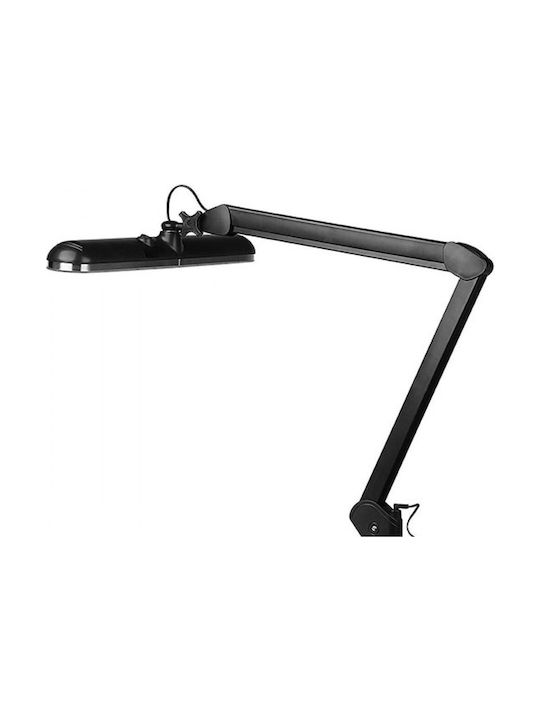 LED LED Office Lamp Foldable and Clip in Black Color