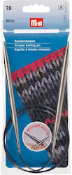 Prym Stricknadeln Nr. 7 Metallisch 212194
