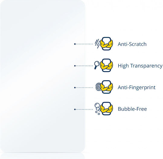 Brotect Screen Protector για το 1τμχ BTG33-B8743