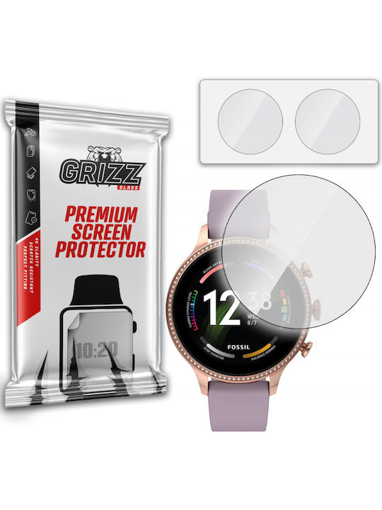 GrizzGlass HybridGlass Tempered Glass pentru Apple Watch 38mm 1buc