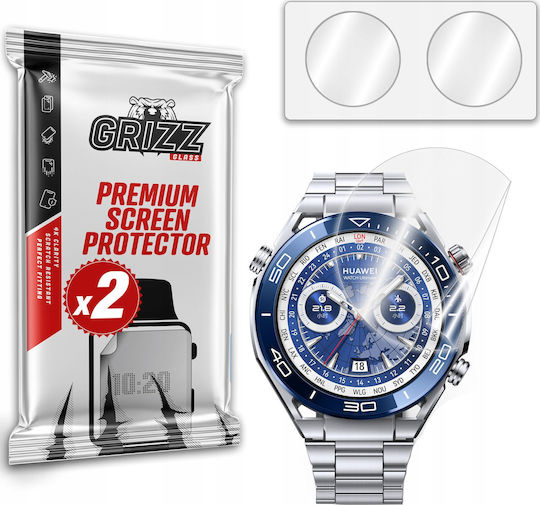 GrizzGlass CeramicFilm Screen Protector για το Huawei Watch Ultimate 1τμχ
