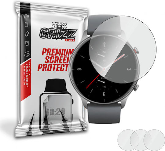 GrizzGlass Защитен екран за Amazfit GTR 2e - Амазфит GTR 2e 1бр