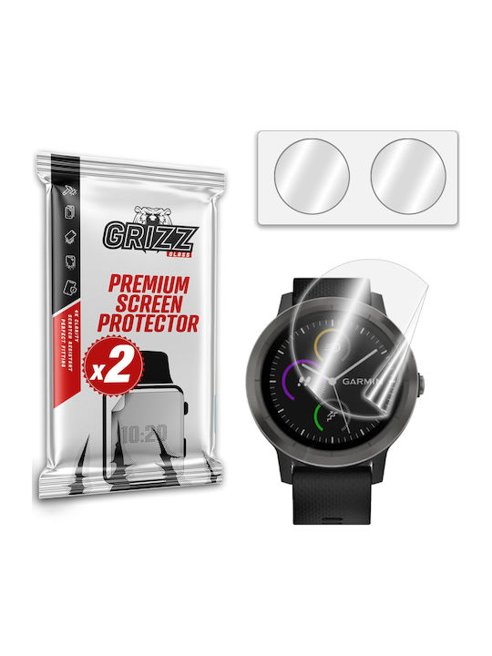 GrizzGlass CeramicFilm Displayschutzfolie für das Garmin Vivoactive 3 1Stück