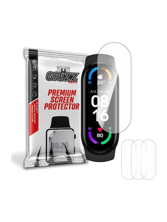 GrizzGlass Защитен екран за Mi Smart Band 6 - Ми Смарт Банд 6Хуавей Банд 6Хонор Банд 6 1бр