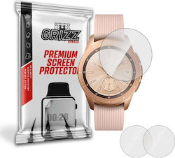 GrizzGlass HybridGlass Gehärtetes Glas Galaxy Watch 42mm 1 Stück GrizzGlass HybridGlass Gehärtetes Glas Galaxy Watch 42mm 1 Stück