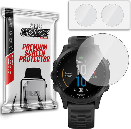 GrizzGlass HybridGlass Tempered Glass για το Garmin Forerunner 945 1τμχ