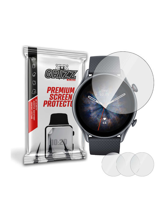 GrizzGlass Displayschutzfolie für das Amazfit GTR 3 Pro 1Stück