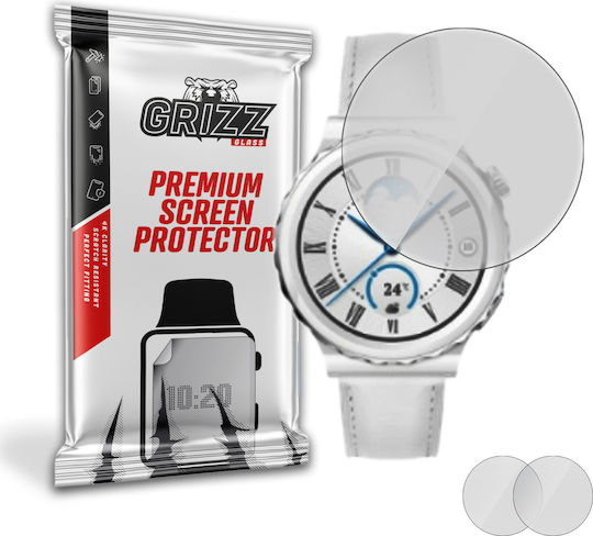 GrizzGlass Paperscreen Displayschutzfolie für das Huawei Watch GT 3 Pro 43mm 1Stück
