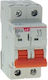 Automatic Circuit Breaker 3A Double-pole AC 03.018.0418