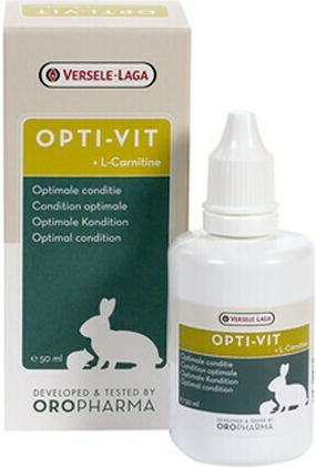 Versele Laga Supliment nutrițional pentru Porc indian / Iepure / Hamster cu Multivitamine Oropharma 50ml 1buc