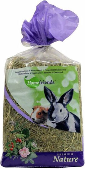 Homefriends Χόρτα για Ινδικό Χοιρίδιο / Κουνέλι / Χάμστερ με Τριαντάφυλλο 500gr