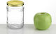 Gefäß Glas mit Deckel 580ml (1Stück)