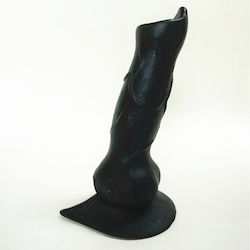 Mokko Toys Ρεαλιστικό Dildo με Βεντούζα Μαύρο 8cm