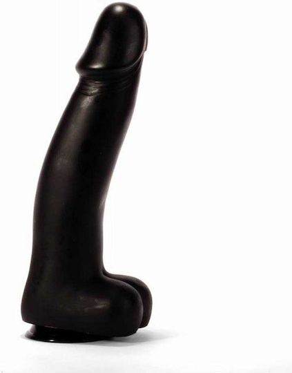 X-Men Cock Realistic Dildo with Balls and Suction Cup Black 38cm