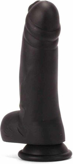 X-Men Cock Realistic Dildo with Balls and Suction Cup Black 20cm