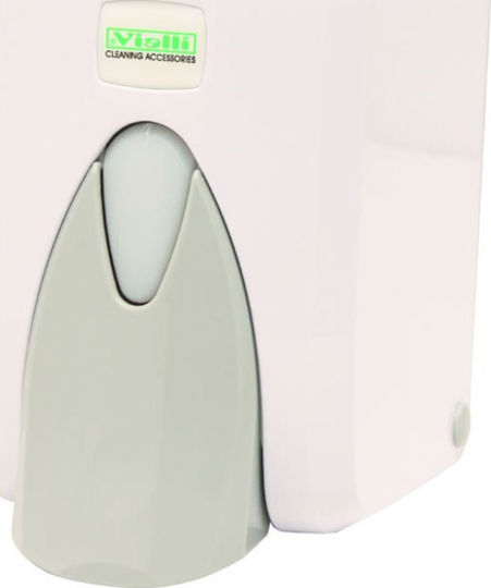Vialli Dispenser Πλαστικό Λευκό 1000ml
