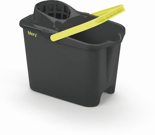 Rayen Mop Bucket with Squeezer Plastic Capacity 14lt Gray