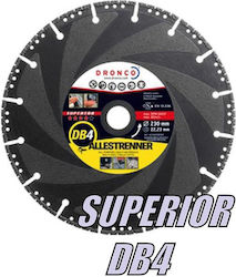 Dronco Superior Δίσκος Κοπής Μετάλλου 125mm