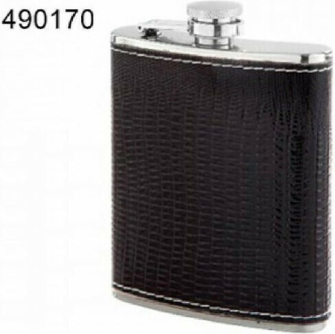 Angelo Valente Φλασκί Ανοξείδωτο Μαύρο 200ml