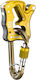 Climbing Technology 2K645BSISYH Abseilgerät Gelb