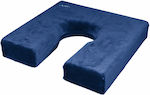 Orthia Coccyx Seat Cushion with Hole 40x40x7cm Blue 2401104