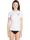 Body Glove Women's Short Sleeve Sun Protection Shirt White