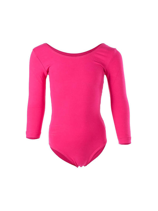 Dansport Kids Dance Bodysuit Fuchsia