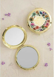 Natural Life Double Sided Compact Makeup Mirror Multicolour