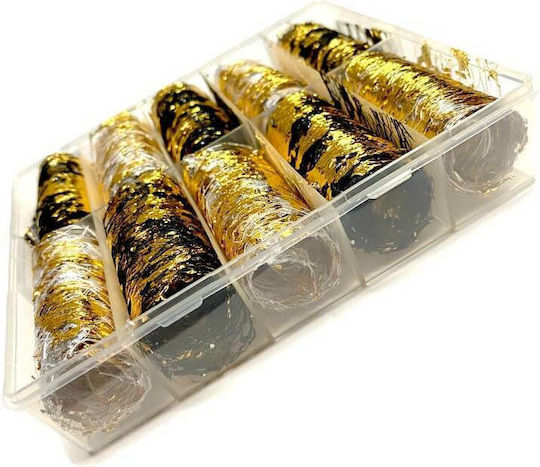 Set Foil for Nails in Various Colors 10pcs