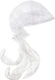 Nst Nastasia White Baptism Hair Accessory made of Lace