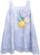Nst Nastasia Alice Rollit Coe Hellblaues Taufkleid aus Spitze