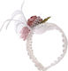 Nst Nastasia White Baptism Hair Accessory