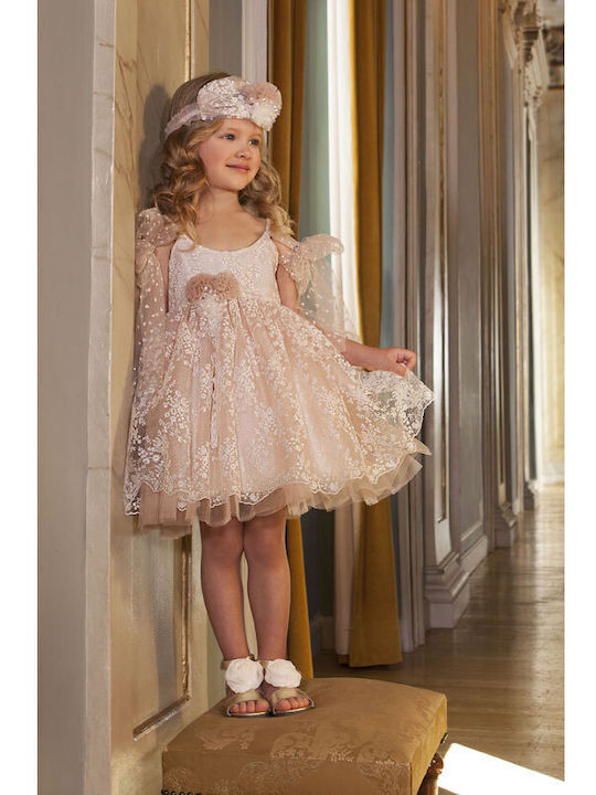Dolce Bambini Βαπτιστικό Σετ Ρούχων