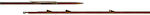 Bucanero Speargun Shaft Tahiti with Sharks /