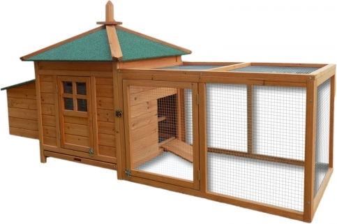 Wiltoc 50017 Wooden Cage for Birds 165x73.5x98cm