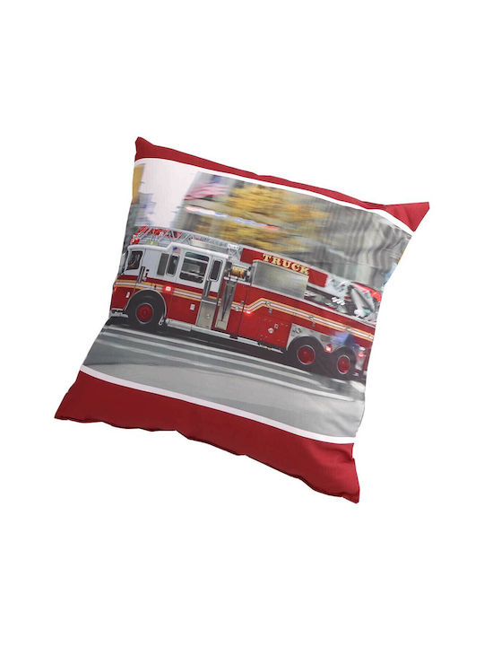 Kids Square Throw Pillow 40x40cm Multicolour