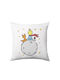 Koupakoupa Kids Decorative Pillow Silver 40x40cm