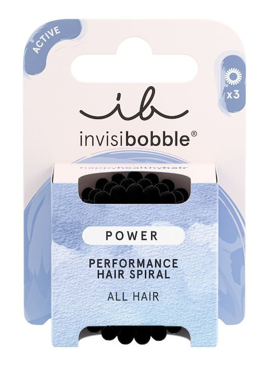 Invisibobble Παιδικό Λαστιχάκι σε Μαύρο Χρώμα 3τμχ