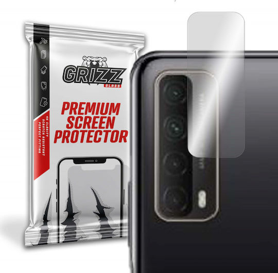 GrizzGlass Camera Protection Tempered Glass Transparent for the Huawei P Smart 2021