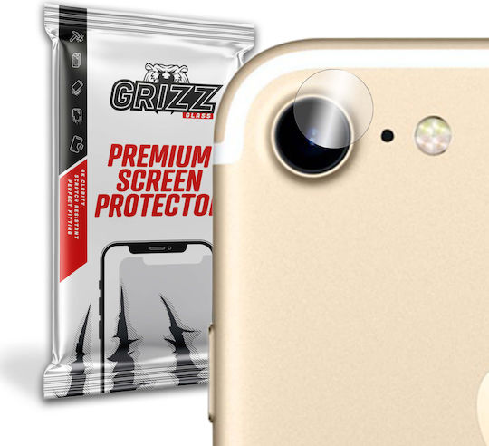 GrizzGlass Camera Protection Tempered Glass Transparent for the iPhone 7/8