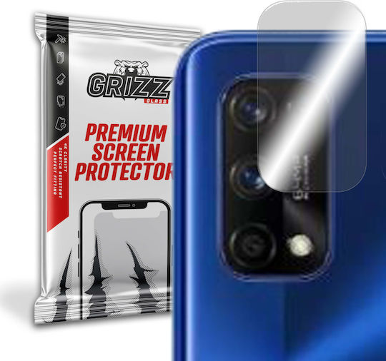 GrizzGlass Kameraschutz Gehärtetes Glas Transparent für das Realme 7 Pro