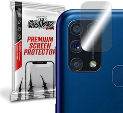 GrizzGlass Camera Protection Tempered Glass Transparent for the Galaxy M31 GrizzGlass Camera Protection Tempered Glass Transparent for the Galaxy M31