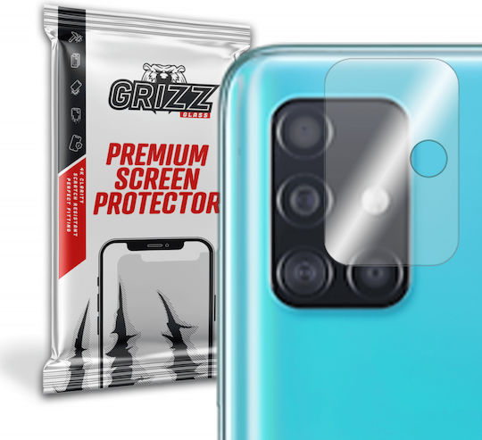 GrizzGlass Camera Protection Tempered Glass Transparent for the Galaxy A51