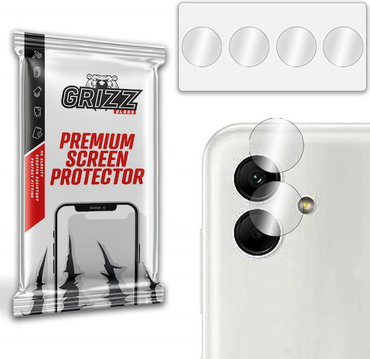GrizzGlass Camera Protection Tempered Glass Transparent for the Galaxy A04