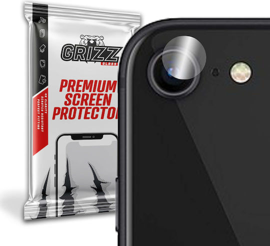 GrizzGlass Kameraschutz Gehärtetes Glas Transparent für das iPhone SE 2022