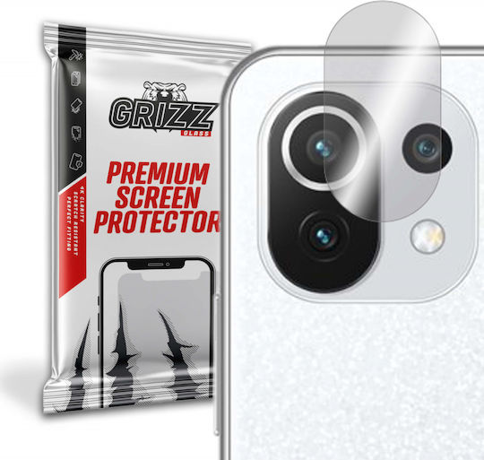 GrizzGlass Camera Protection Tempered Glass Transparent for the Mi 11 Lite