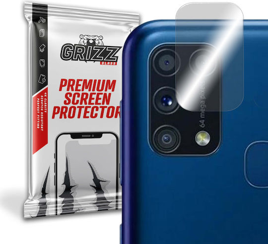 GrizzGlass Kameraschutz Gehärtetes Glas Transparent für das Galaxy M31